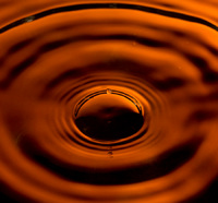 Water Droplet<br><br>
<a href="http://pixels.com/featured/orange-droplet-thomas-parsons.html">Purchase Prints</a>