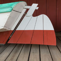 Crabbing Skiff Rudder<br><br>
<a href="http://pixels.com/featured/crabbing-skiff-rudder-thomas-parsons.html">Purchase Prints</a>